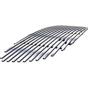 imageAPS Chrome Billet Grille Grill Insert Compatible with Buick Lucerne 2006 2007 2008 2009 Main Upper N19A09468S