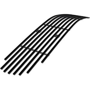 imageAPS Compatible with Chevy Camaro 19982003 Main Upper Stainless Steel Black 8x6 Horizontal Billet Front Grill Grille Insert C86006J