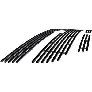 imageAPS Compatible with Chevy Silverado 1500 HD 2006 ampamp 0506 2500HD 3500 ampamp 07 Classic Models Main Upper Top Bumper Stainless Steel Chrome 8x6 Billet Front Grill Grille Insert Combo C67673CBlack