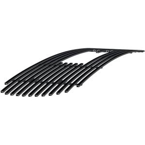 imageAPS Compatible with GMC Sierra 1500HD 2500HD 3500 20012002 ampamp Yukon XL 0006 with Logo Show Main Upper Stainless Steel SS Chrome Billet Front Grill Grille Insert G65703ABlack