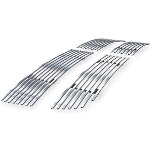 imageAPS Compatible with Ram 2500 3500 20102012 Main Upper Stainless Steel Black 8x6 Horizontal Billet Front Grill Grille Insert D66864JChrome
