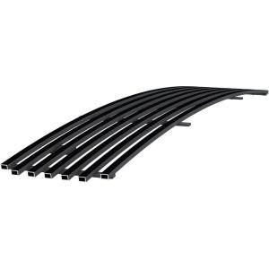 imageAPS Premium Stainless Steel SS Black Billet Grille Grill Insert Compatible with Ford F250 F350 F450 F550 2008 2009 2010 Lower Bumper N19H82356F