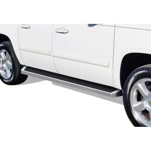 imageAPS Silver Running Board Style Running Boards Nerf Bars Side Steps Compatible with Chevy Suburban GMC Yukon XL 20052020 Exclude Z71 Hybrid ampamp Avalanche 0313 Without Cladding