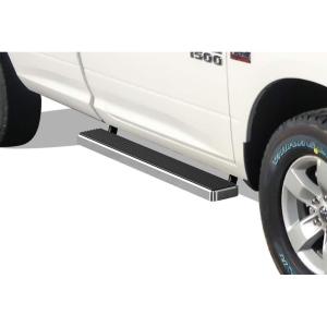 imageAPS Silver Running Board Style Running Boards Nerf Bars Side Steps Compatible with Dodge Ram 1500 20092018 Regular Cab ampamp Ram 2500 3500 20102024Silver