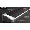 imageAPS Black Powder Coated Running Board Style Running Boards Nerf Bars Side Steps Compatible with Honda Pilot 20092015 ampamp Acura MDX 20092013Aluminum Silver