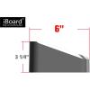 imageAPS Black Powder Coated Running Board Style Running Boards Nerf Bars Side Steps Compatible with Honda Pilot 20092015 ampamp Acura MDX 20092013Aluminum Silver
