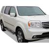 imageAPS Black Powder Coated Running Board Style Running Boards Nerf Bars Side Steps Compatible with Honda Pilot 20092015 ampamp Acura MDX 20092013Stainless Steel Polished