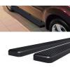 imageAPS Black Powder Coated Running Board Style Running Boards Nerf Bars Side Steps Compatible with Honda Pilot 20092015 ampamp Acura MDX 20092013Stainless Steel Black