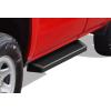 imageAPS Running Boards Nerf Bars Side Steps Compatible with Chevy Silverado GMC Sierra 20072018 Regular Cab ampamp 2500 3500 HD 2019 Exclude 07 ClassicInclude 19 1500 LD Silver Running BoardAluminum Black