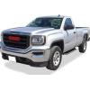 imageAPS Running Boards Nerf Bars Side Steps Compatible with Chevy Silverado GMC Sierra 20072018 Regular Cab ampamp 2500 3500 HD 2019 Exclude 07 ClassicInclude 19 1500 LD Silver Running BoardPolished