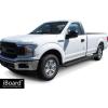 imageAPS Running Boards Nerf Bars Side Steps Step Bars Compatible with Ford F150 20152025 Regular Cab ampamp F250 F350 Super Duty 20172025 Silver Running Board StyleStainless Steel Black