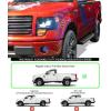 imageAPS Running Boards Nerf Bars Side Steps Step Bars Compatible with Ford F150 20152025 Regular Cab ampamp F250 F350 Super Duty 20172025 Silver Running Board StyleAluminum Black