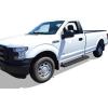 imageAPS Running Boards Nerf Bars Side Steps Step Bars Compatible with Ford F150 20152025 Regular Cab ampamp F250 F350 Super Duty 20172025 Silver Running Board StyleStainless Steel Black