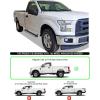 imageAPS Running Boards Nerf Bars Side Steps Step Bars Compatible with Ford F150 20152025 Regular Cab ampamp F250 F350 Super Duty 20172025 Silver Running Board StyleStainless Steel Polished