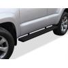 imageAPS Running Boards Nerf Bars Side Steps Step Bars Compatible with Toyota 4Runner 20032009 Base Model Only Silver Running Board StyleAluminum Black