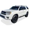 imageAPS Running Boards Nerf Bars Side Steps Step Bars Compatible with Toyota 4Runner 20032009 Base Model Only Silver Running Board StyleAluminum Black