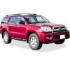 imageAPS Running Boards Nerf Bars Side Steps Step Bars Compatible with Toyota 4Runner 20032009 Base Model Only Silver Running Board StyleAluminum Black