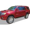 imageAPS Running Boards Nerf Bars Side Steps Step Bars Compatible with Toyota 4Runner 20032009 Base Model Only Silver Running Board StyleAluminum Silver