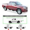 imageAPS Running Boards Nerf Bars Side Steps Step Bars Compatible with Toyota Tundra 20002006 Access Cab Silver Running Board StyleSS Black