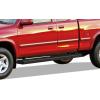 imageAPS Running Boards Nerf Bars Side Steps Step Bars Compatible with Toyota Tundra 20002006 Access Cab Silver Running Board StyleStainless Steel Black