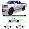 imageAPS Running Boards Nerf Bars Side Steps Step Bars Compatible with Toyota Tundra 20002006 Access Cab Silver Running Board StyleStainless Steel Polished