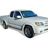 imageAPS Running Boards Nerf Bars Side Steps Step Bars Compatible with Toyota Tundra 20002006 Access Cab Silver Running Board StyleStainless Steel Polished