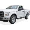 imageAPS Running Boards Style Compatible with Ford F150 20152025 Regular Cab ampamp F250 F350 Super Duty 20172025 Nerf Bars Side Steps Side BarsBlack