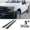 imageAPS Running Boards Style Compatible with Ford F150 20152025 Regular Cab ampamp F250 F350 Super Duty 20172025 Nerf Bars Side Steps Side BarsSilver