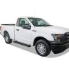 imageAPS Running Boards Style Compatible with Ford F150 20152025 Regular Cab ampamp F250 F350 Super Duty 20172025 Nerf Bars Side Steps Side BarsStainless Steel Black