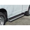 imageAPS Running Boards Style Compatible with Ford F150 20152025 Regular Cab ampamp F250 F350 Super Duty 20172025 Nerf Bars Side Steps Side BarsStainless Steel Polished