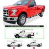 imageAPS Running Boards Style Compatible with Ford F150 20152025 Regular Cab ampamp F250 F350 Super Duty 20172025 Nerf Bars Side Steps Side BarsStainless Steel Polished