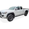 imageAPS Running Boards Style Compatible with Toyota Tacoma 20052023 Extended Access Cab Nerf Bars Side Steps Side BarsBlack