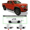 imageAPS Running Boards Style Compatible with Toyota Tacoma 20052023 Extended Access Cab Nerf Bars Side Steps Side BarsBlack