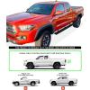 imageAPS Running Boards Style Compatible with Toyota Tacoma 20052023 Extended Access Cab Nerf Bars Side Steps Side BarsBlack