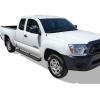 imageAPS Running Boards Style Compatible with Toyota Tacoma 20052023 Extended Access Cab Nerf Bars Side Steps Side BarsStainless Steel Black