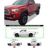 imageAPS Running Boards Style Compatible with Toyota Tacoma 20052023 Extended Access Cab Nerf Bars Side Steps Side BarsStainless Steel Black