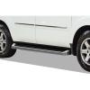 imageAPS Black Powder Coated Running Board Style Running Boards Nerf Bars Side Steps Compatible with Honda Pilot 20092015 ampamp Acura MDX 20092013Aluminum Silver