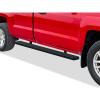 imageAPS Running Boards Nerf Bars Side Steps Compatible with Chevy Silverado GMC Sierra 20072018 Regular Cab ampamp 2500 3500 HD 2019 Exclude 07 ClassicInclude 19 1500 LD Silver Running BoardStainless Steel Black