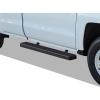 imageAPS Running Boards Nerf Bars Side Steps Compatible with Chevy Silverado GMC Sierra 20072018 Regular Cab ampamp 2500 3500 HD 2019 Exclude 07 ClassicInclude 19 1500 LD Silver Running BoardAluminum Black