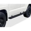 imageAPS Running Boards Nerf Bars Side Steps Step Bars Compatible with Toyota 4Runner 20032009 Base Model Only Silver Running Board StyleAluminum Black