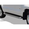 imageAPS Running Boards Nerf Bars Side Steps Step Bars Compatible with Toyota 4Runner 20032009 Base Model Only Silver Running Board StyleAluminum Silver