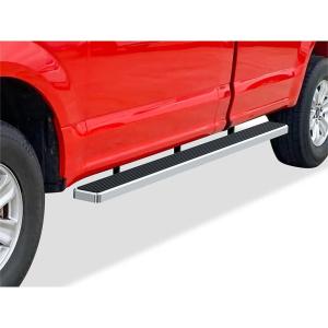 imageAPS Running Boards Style Compatible with Ford F150 20152025 Regular Cab ampamp F250 F350 Super Duty 20172025 Nerf Bars Side Steps Side BarsStainless Steel Polished