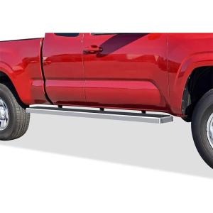 imageAPS Running Boards Style Compatible with Toyota Tacoma 20052023 Extended Access Cab Nerf Bars Side Steps Side BarsStainless Steel Polished