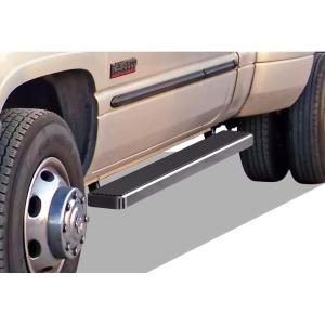 imageAPS Silver Running Board Style Running Boards Nerf Bars Side Steps Compatible with Dodge Ram 1500 19942001 Club Cab ampamp Ram 2500 3500 19942002 Exclude 02 Body Style Sold in 01Stainless Steel Polished