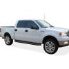 imageAPS Black Running Boards Style Compatible with Ford F150 20042008 SuperCrew Cab Nerf Bars Side Steps Side BarsBlack