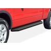 imageAPS Black Running Boards Style Compatible with Ford F150 20042008 SuperCrew Cab Nerf Bars Side Steps Side BarsBlack