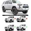imageAPS Premium Running Boards 6in Compatible with Toyota 4Runner SR5 Trail 1424