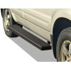 imageAPS Running Boards 5 inches Matte Black Compatible with Honda Pilot 20032008 ampamp Acura MDX 0206 Side Steps Side BarsAluminum Black