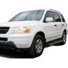 imageAPS Running Boards 5 inches Matte Black Compatible with Honda Pilot 20032008 ampamp Acura MDX 0206 Side Steps Side BarsAluminum Black
