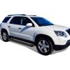 imageAPS Running Boards Nerf Bars Side Steps Step Bars Compatible with Chevy Traverse 20072017 ampamp Buick Enclave 20072009 Exclude Denali Silver Running Board StyleAluminum Black